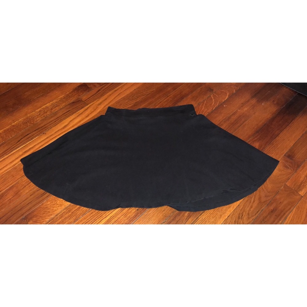 Pink brand black skater skirt